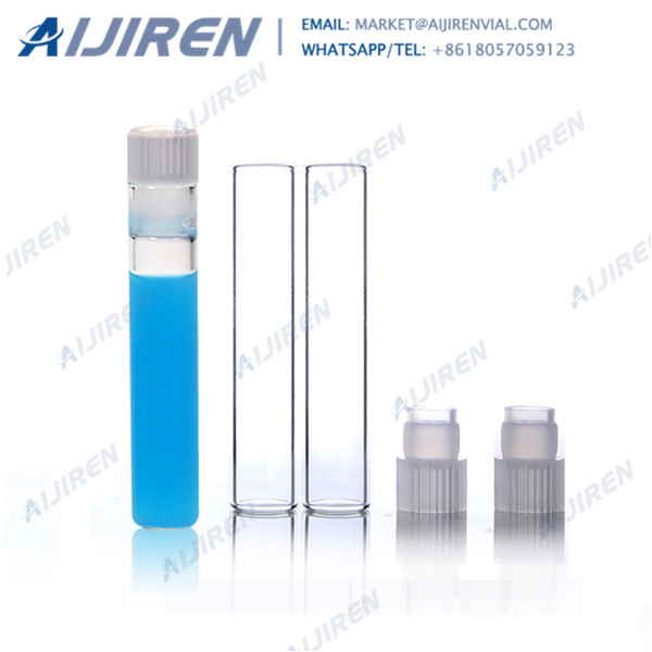 lab clear shell vials with caps for petrochemicals